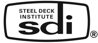 ENVIRONMENTAL PRODUCT DECLARATION STEEL DECK STEEL ROOF DECK STEEL FLOOR DECK The Member Companies of the Steel Deck Institute (SDI) believe that the sustainability of the products that they