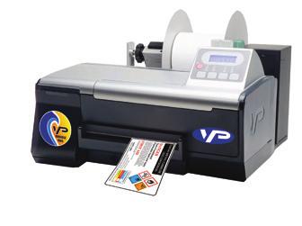 Labeling Solutions From ID Technology User-friendly, easy to operate Rugged design for industrial use Fast, high-quality color printing VP495 Color Printer The VP495 printer was developed for color