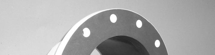 FRP stub ends with cast steel backing flanges are available from Ershigs. They provide an economical alternative to drilled flanges in sizes from 1 ½ in. through 48 in. diameter.