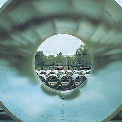 Hydraulics General The centrifugal casting manufacturing process used to produce HOBAS pipes results in a glass smooth interior surface which will not deteriorate due to chemical attack because of