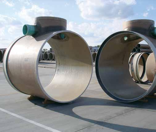 Manholes HOBAS pipes can be used with a wide variety of commercially available manholes including: HOBAS tee base system Precast concrete Cast-in-place concrete Others may be adaptable.