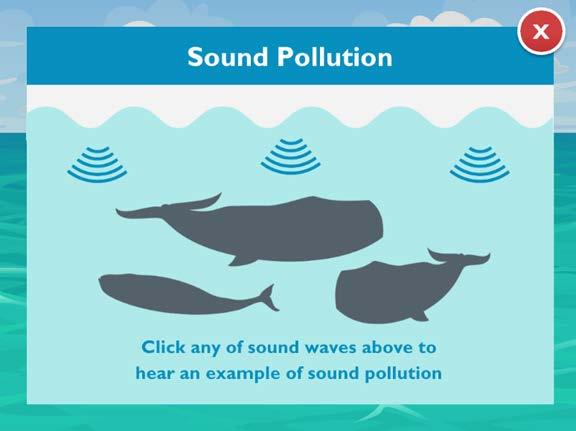 Sound pollution is the introduction of environmental-degrading sound that can adversely affect organisms.