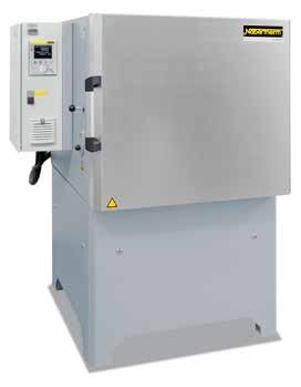 The design as a debinding furnace for safe debinding in air or in an inert atmosphere is possible.