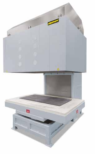 Depending on process conditions, a lift-top- or lift-bottom version is advisable. The system can be expanded to include one or more changeable tables, either manually or motor driven.