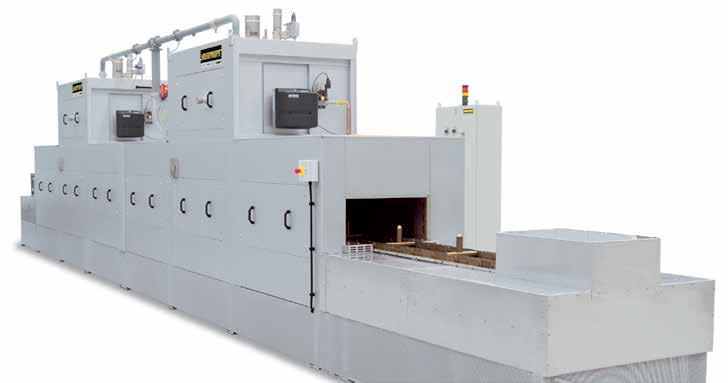 Paternoster Pusher-type Rotary hearth Mesh belt drive in a continuous furnace Heating systems Electric heating, radiation or convection Direct or