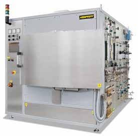 Hot-Wall Retort Furnaces up to 1100 C Charging of the NRA 300/06 furnace with a pallet truck NRA 300/09 H 2 for heat treatment under hydrogen H 2 Version for Operation with Flammable Process Gases