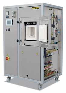 A wide variety of heating designs as well as a complete range of accessories provide for optimal retort furnace configurations even for sophisticated applications.