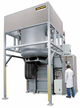 Lift-Bottom-Retort Furnace up to 2400 C LBVHT 250/20-W with tungsten heating chamber LBVHT 100/16 - LBVHT 600/24 The LBVHT model series with lift-bottom specification are especially suitable for