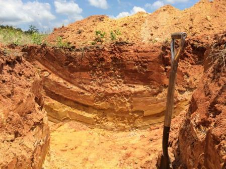 Soil Bulk Density (Db) Slide hammer method Total of 50 soil test pits Two Interior Db Cores Water concentration Total porosity