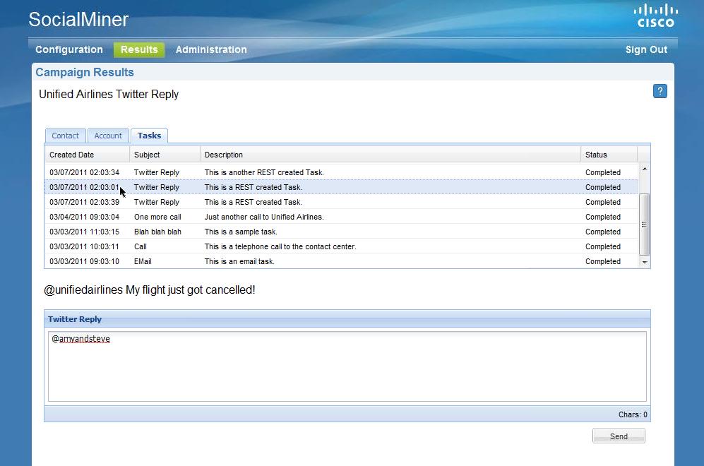 SocialMiner with salesforce.
