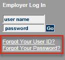 If you forget your Username or Password, you can request to have your