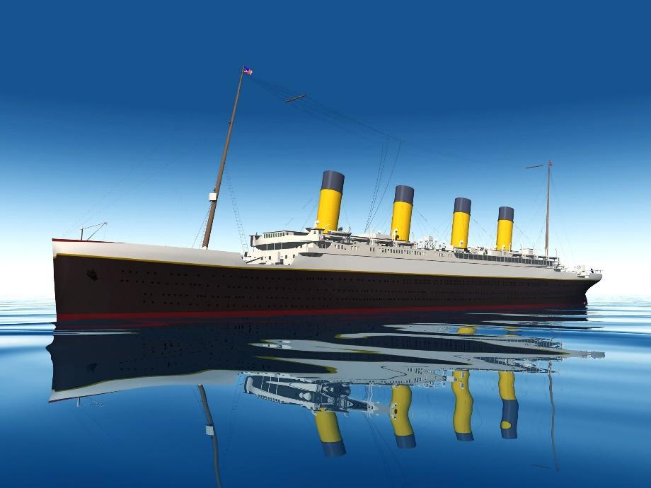 TURNING THE TITANIC It s going to be slow. It s going to be challenging. It s going to take time and convincing.