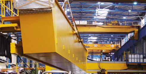 This SKT crane is the third of its kind at the machine factory, however, it is the first one from within the organization: We have been using two cranes of the same design and with the same