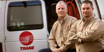 Trane Building Services: maintain peak HVAC performance year after year Long-term support The local Trane team can provide comprehensive support throughout the life of your chiller: Available