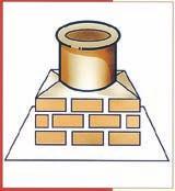 Chimney It is absolutely essential to make an external check on the condition of the chimney in the roof space and above roof level.