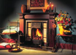 Selection The design of open fires has moved with the times to offer you style, efficiency and economy.