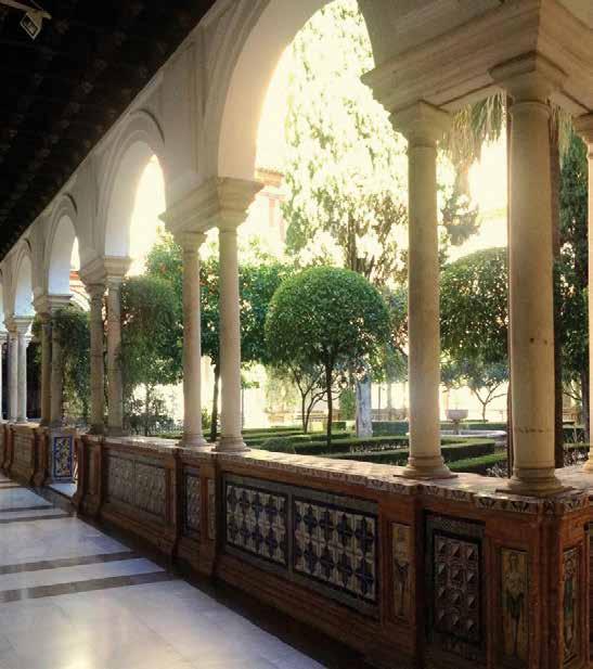 bảo tàng mỹ thuật Seville Phục hồi mặt tiền và sân trong của Bảo tàng Mỹ thuật