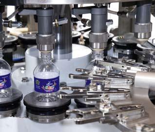 are used for several container types that do not differ in their diameter by more than 20 mm Can be used as a rejection system after label inspection Hotmelt gluing