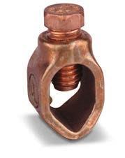 Clamps Type JB Ground Rod Clamps Cast of high-strength corrosion resistant copper alloy Both hex head and socket set screws available Long bearing surface of clamp on ground wire secures ground