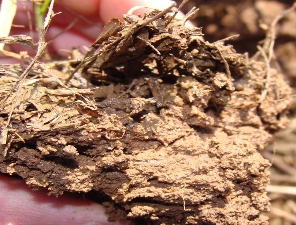 Dramatically decrease infiltration A soils