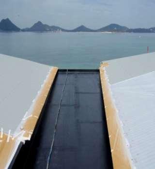 Superior Performing Membrane Bonds to most construction materials Seamless membrane protects substrate against: Corrosion Water damage