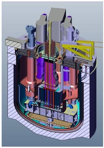 ASTRID Advanced Sodium Technological Reactor for Industrial Demonstration 600MWe prototype of commercial 1500 MWe SFR Commercial SFR to be deployed in 2050 to utilise the half a million tons of DU