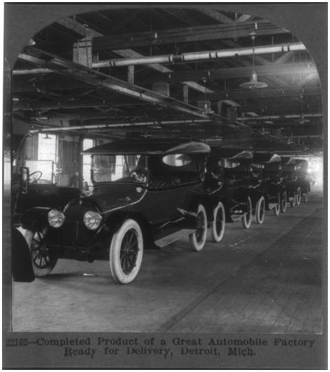 Henry Ford, the founder of Ford Motor Company, revolutionized manufacturing by