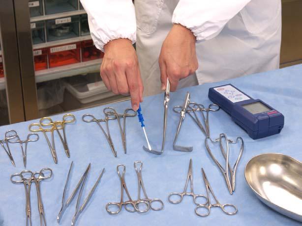 3. Checking cleanness of surgical instruments assay is filed on the guideline for