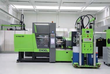 ENGEL glazemelt Combination injection moulding for parts with large surface