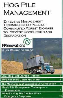 FPInnovations Quick Reference Guide In development for winter publication Summary of published literature Focusses on characteristics and management of