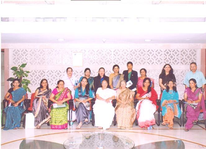 Women Parliamentarians from Nepal, on a Study Visit, seen with the Hon'ble