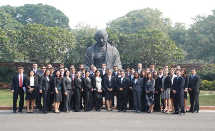 Students from the Singapore Management University on a Study