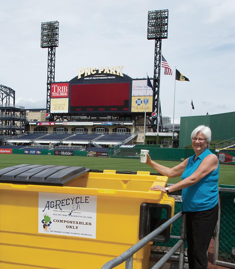 The Pittsburgh Pirates and AgRecycle The Pittsburgh Pirates partnered with