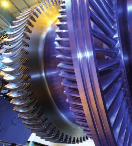 Stator end-winding support structure design that reduces maintenance effort and contributes to high availability. It can be readily re-tightened during a major overhaul, facilitating maintenance.