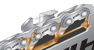 Carbide is often the choice of most fire departments. Last is the bullet chain (Fig. 8). The bullet chain works by first filing the wood with the bullet end prior to the cutting edge cutting.