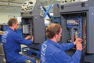 22 23 Unrivalled expertise in manufacturing HIGH QUALITY GUARANTEED At the main production plant in Windhagen, the machines are built to