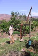 ANNEXES TO CHAPTER 4 27. SHALLOW WELL (SW) Purpose: Hand dug wells are used to irrigate small plots or to supply drinking water for human and livestock.