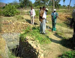 Robust watershed rehabilitation with tree planting and moisture conservation works (trenches, etc) greatly assists in recharging depleted water tables.
