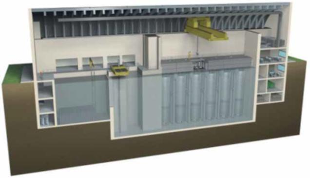 NuScale Power LLC Containment NuScale Reactor vessel Modules with own containment in water pond in concrete cells SMR Containment One of the opportunities for SMR safety design is to choose a