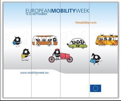 Raising awareness European Mobility Week http://www.mobilityweek.