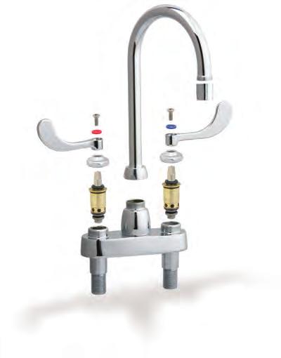 Chicago Faucets Product Quality & Conservation We believe sustainability is impacted by reliability and design.