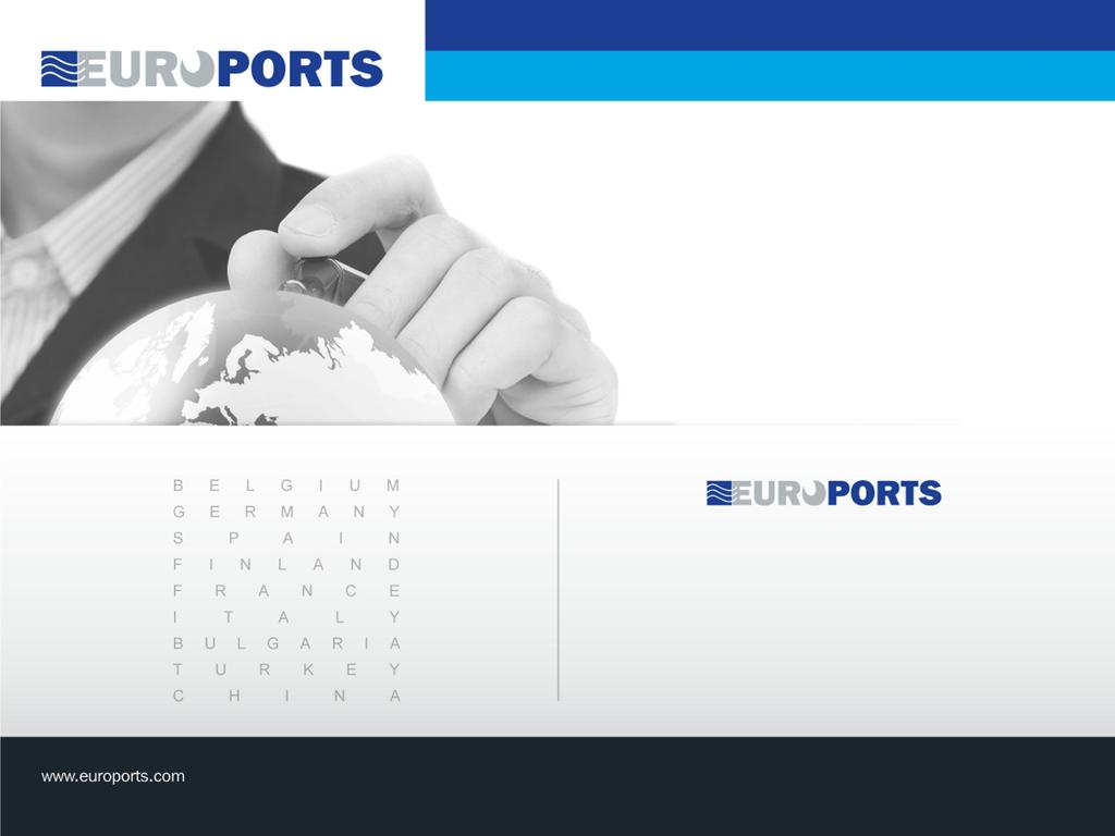 Your Euroports Contact Person: Miek Van Bosstraeten Commercial Manager General