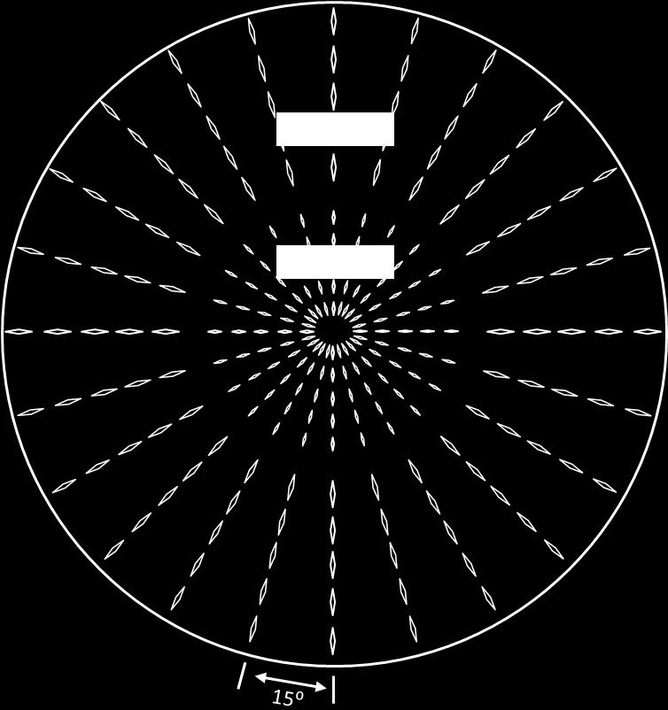 Five indentations were made at each load every 15 radially around the c-axis with the long-axis of the Knoop indent aligned along the diameter of the disc, as illustrated in figure 2.