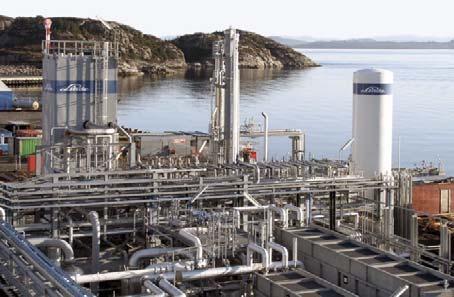 Example Linde Engineering Solution Linde Engineering has been supplying small-to-mid scale standard LNG plants for many years, with a capacity ranging between 100 and up to 3,000 tonnes/day.