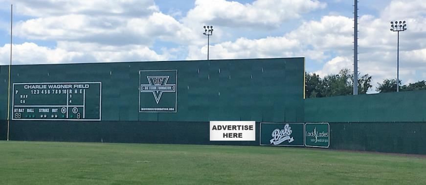 Green Monster Package: Your logo/sign will be hung on the one and only BIG Vision Green Monster that honors the Fenway icon on our very own Charlie Wagner Field. $3,000/year. 3-year min.