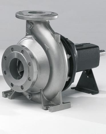 The magnetic coupling effectively disposes of the need for a shaft seal.