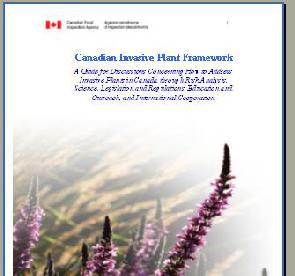 Federal Activities improve weed risk assessment capacity invasive plant policy development legislative review IAS web portal (May 2009) www.invasivespecies.gc.