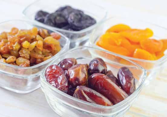 Dried Fruit Dried fruit is at risk for mycotoxins such as aflatoxin and ochratoxin A which may be present in the fresh fruit counterpart prior to drying.