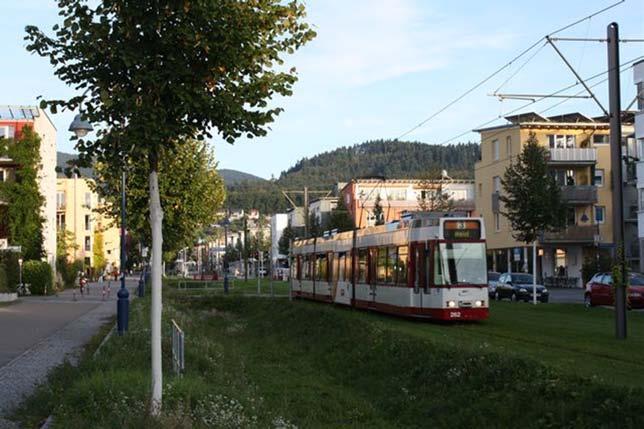 linked to the city tram system, allowing people to live without a car 40%