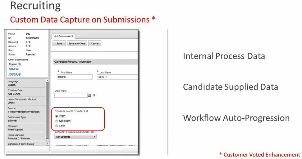 New Feature New Feature Job Submission Based UDFs User defined fields at the submission
